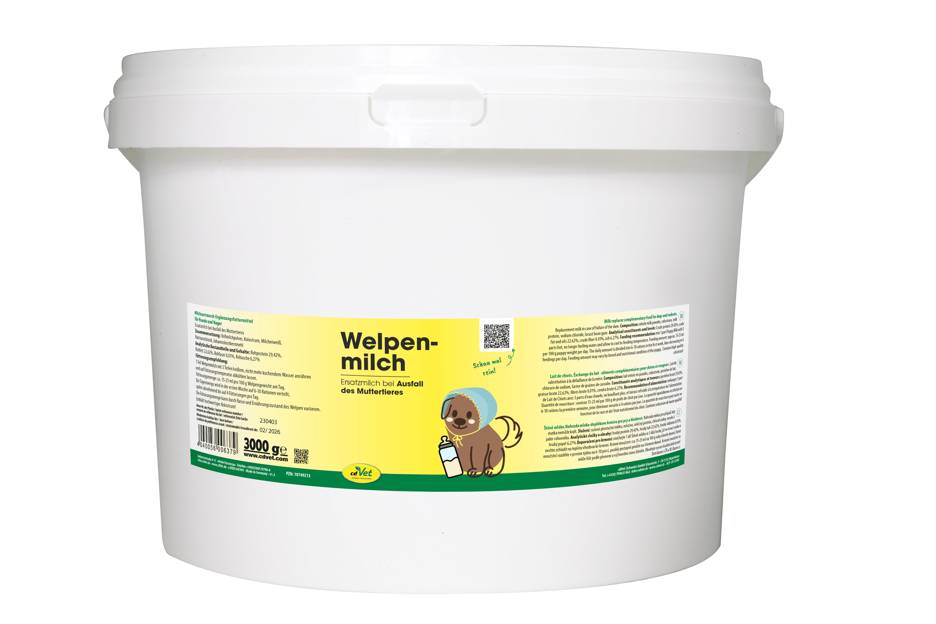 Welpenmilch 3 kg