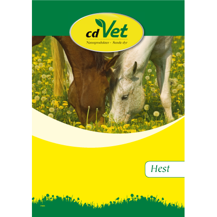 Broschüre Pferd, DIN A5, 48-seiter Dänisch