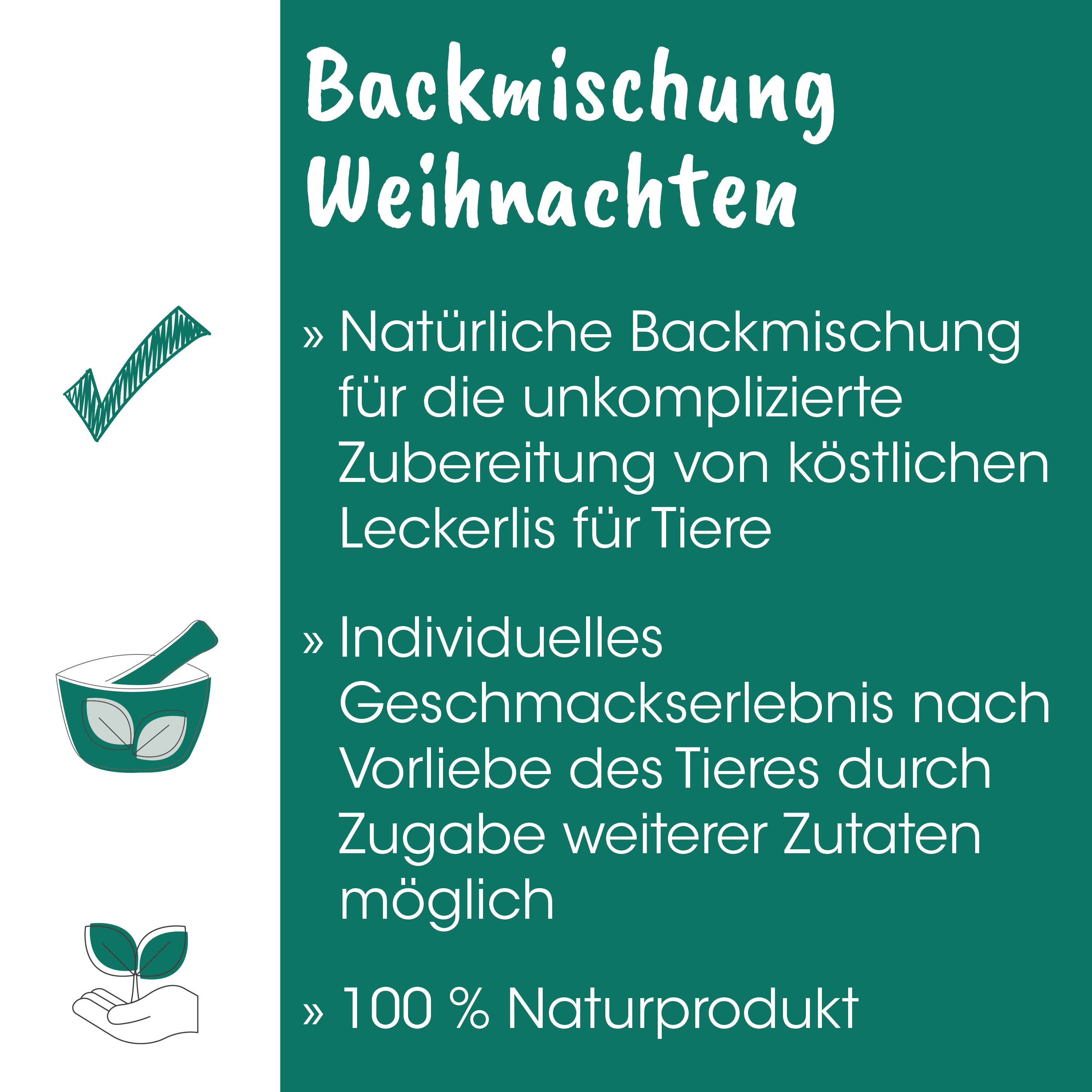 Backmischung, Weihnachten, natürlich, Naturprodukt, Tierfutter