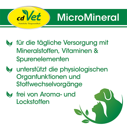 MicroMineral Hund & Katze 60 g