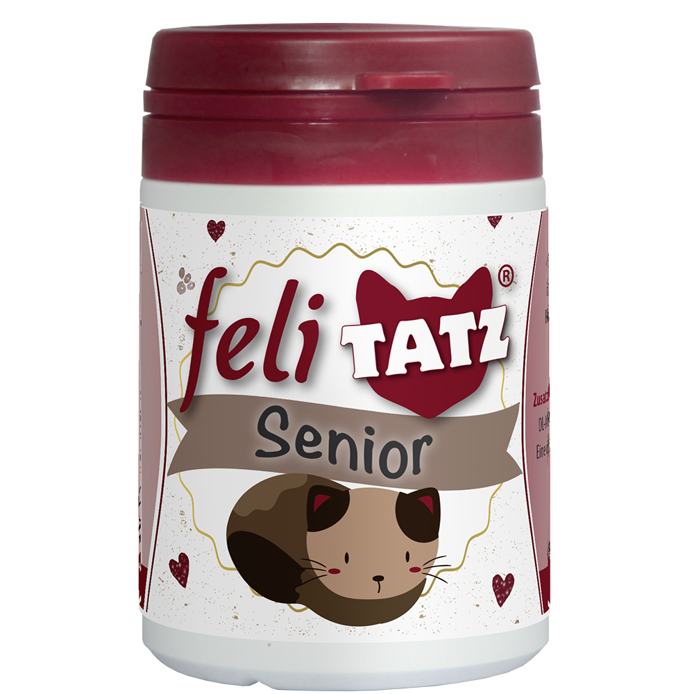  Katzenfutter,  Senior,  Trockenfutter,  FeliTari,  Rot