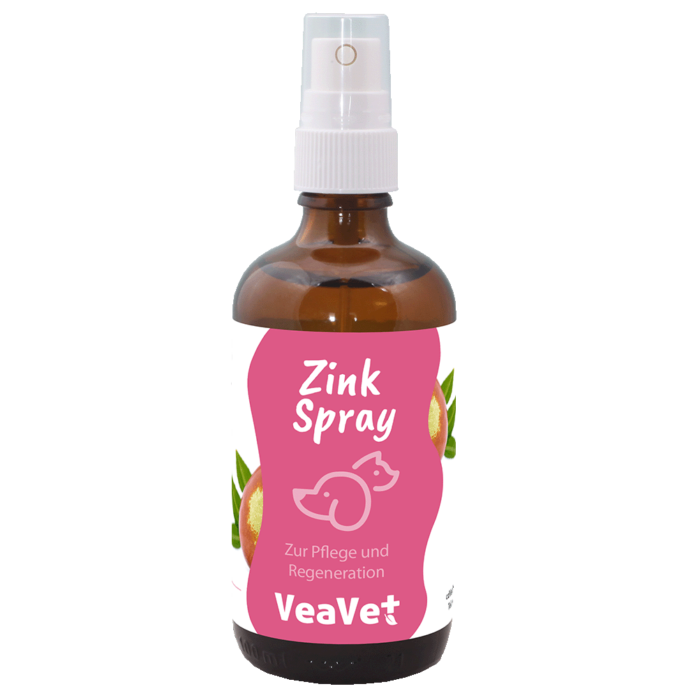 VeaVet ZinkSpray 100 ml Kräuterig, Pflanze, Flasche, Lotion, Sirup