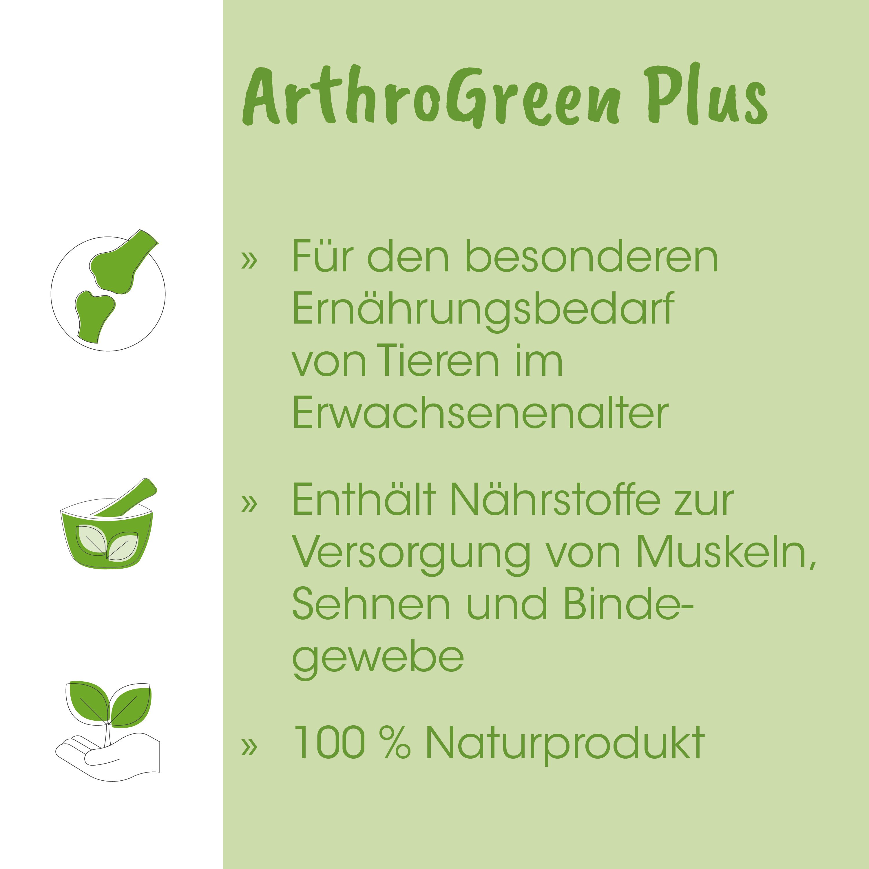 Naturprodukt, Tierernährung, Nahrungsergänzung, Grünes Logo, Naturpflanzenbasierte Zutaten