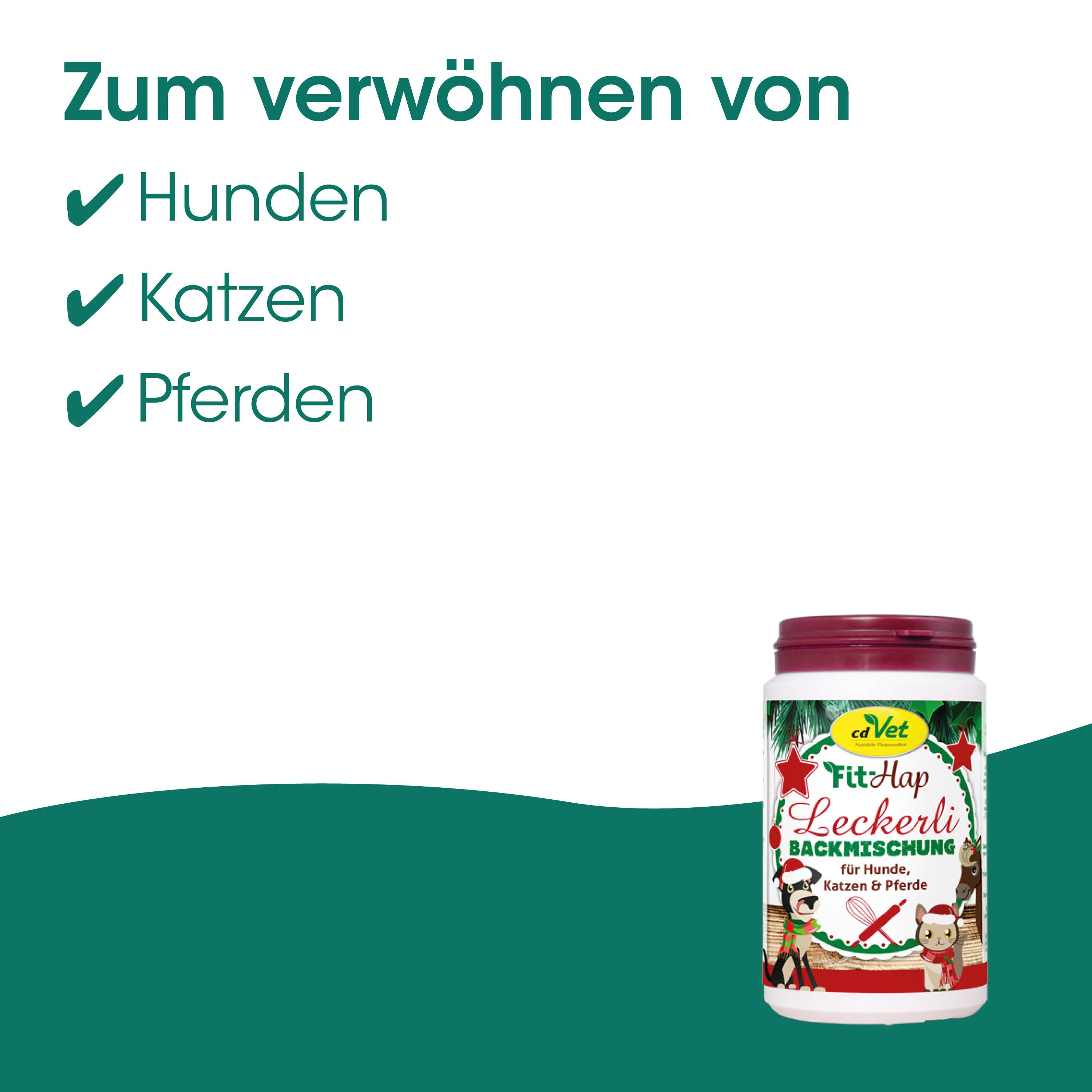 Backmischung, Hunde, Katzen, Pferde, Leckerli