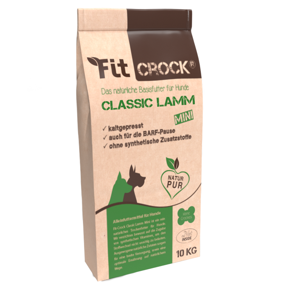 Hundefutter, Classic Lamm, 10 kg, Natur Pur, Mini