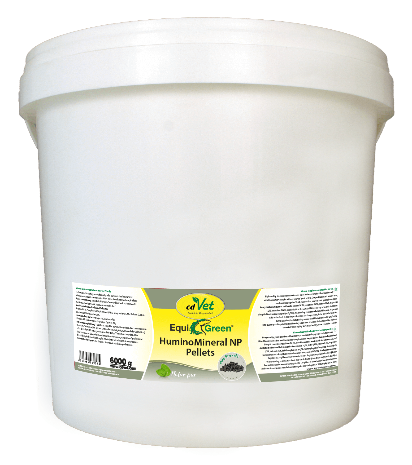 EquiGreen HuminoMineral NP Pellets 6 kg