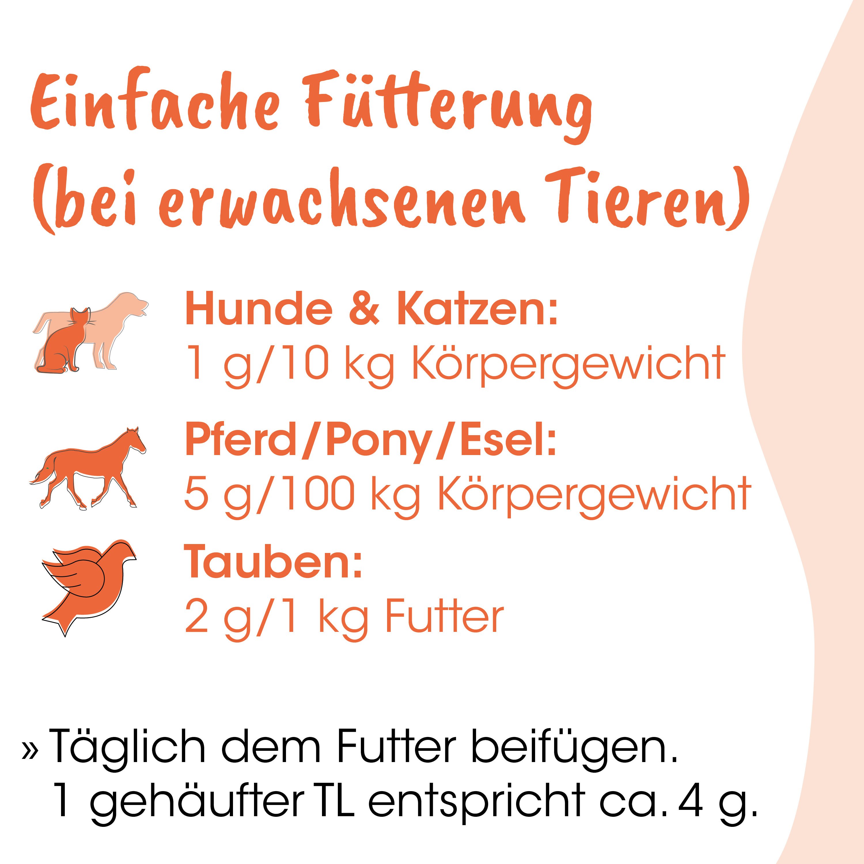 Tierfutter, Hunde, Katzen, Pferd, Vogel