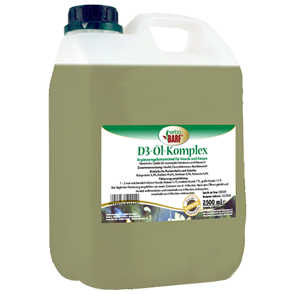 herbaBARF D3-Öl-Komplex 2,5 L