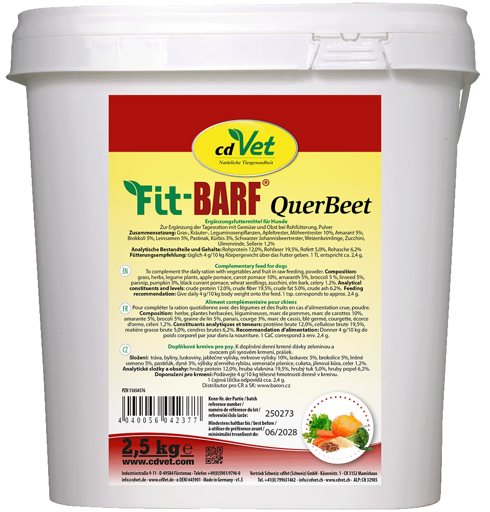 Hundefutter,  Nahrungsergänzung,  2,5 kg,  Fit-BARF,  cdVet