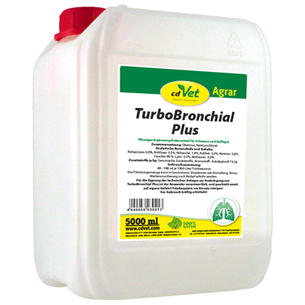 TurboBronchial Plus, Medikamentenbehälter, 5000 ml, Agrar, cdVet Agrar