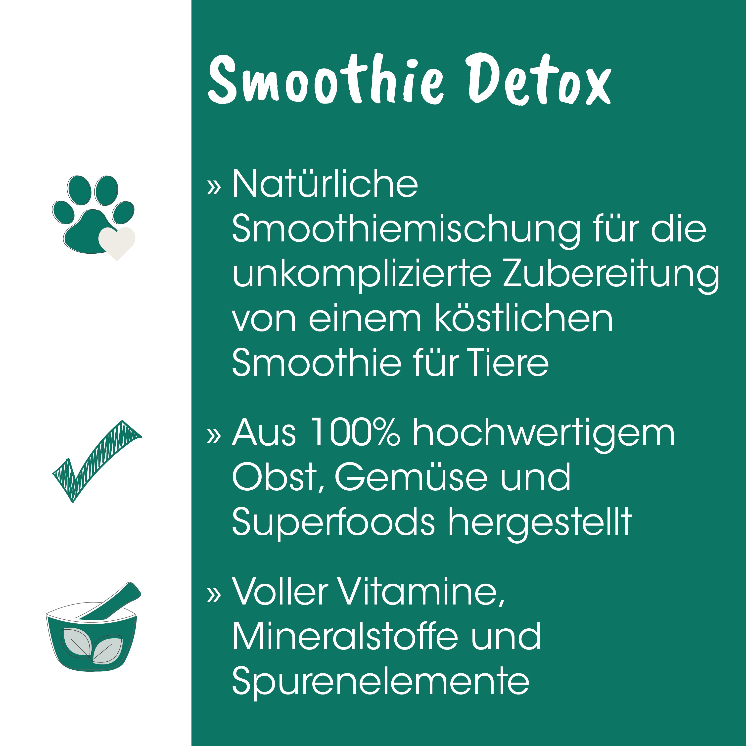 Smoothie, Detox, Grün, Schüssel, Pfotenabdruck