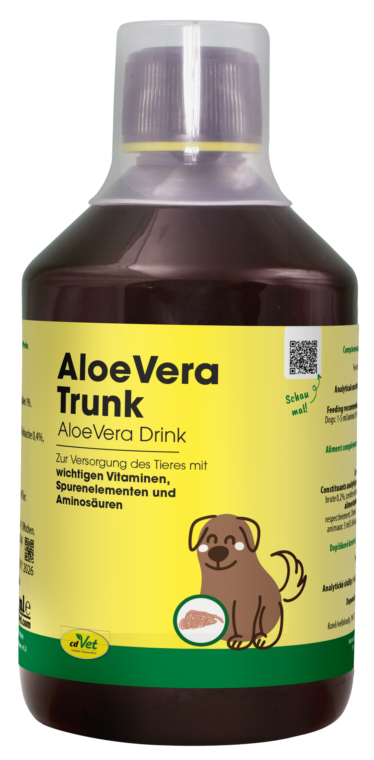 Essen, Würzen, Sirup, QR Code