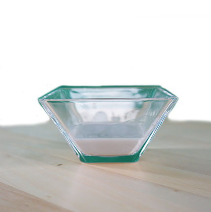 glas schüssel, quader شكل?