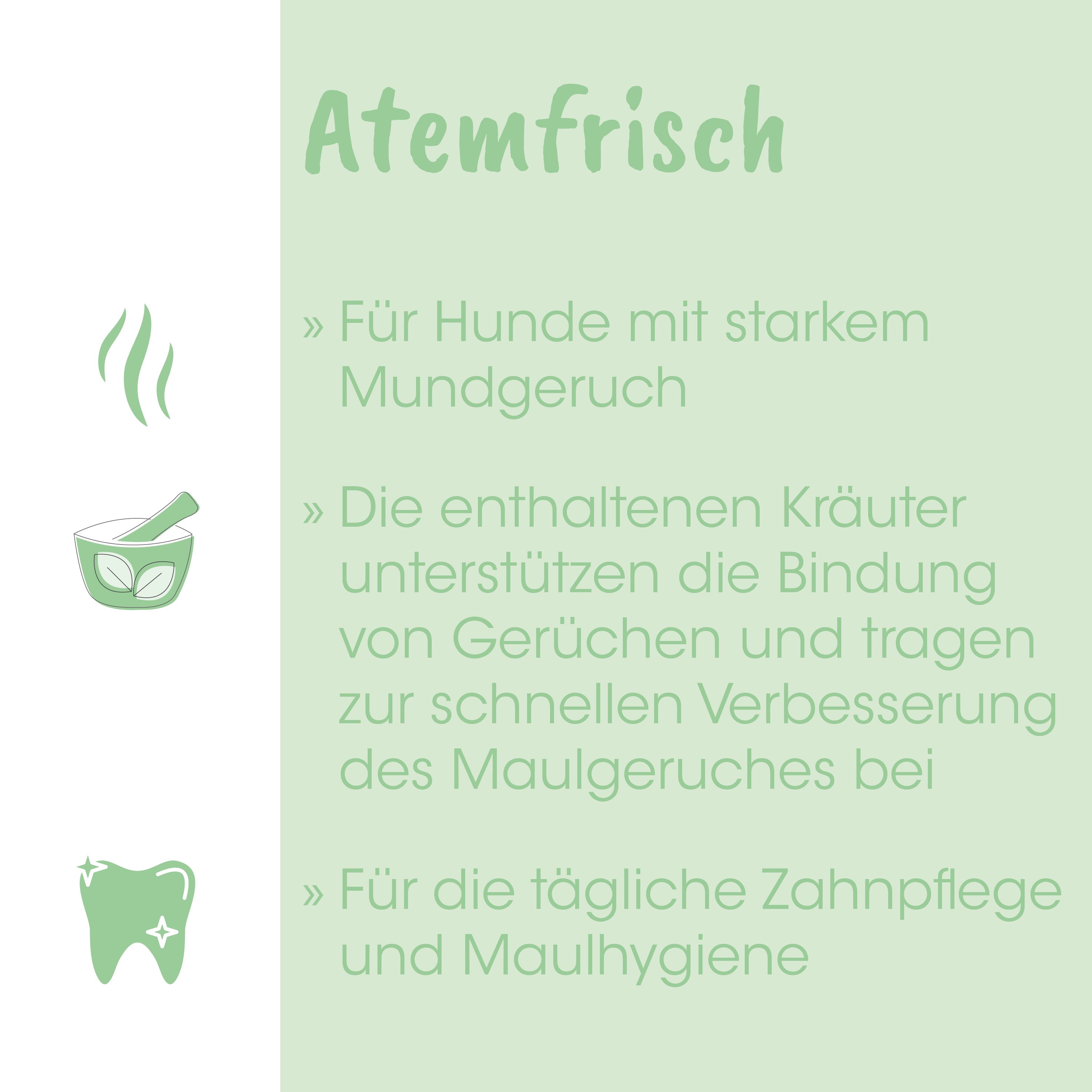 Atemfrisch, Mundgeruch, Kräuter, Gewürz, Zahnpflege