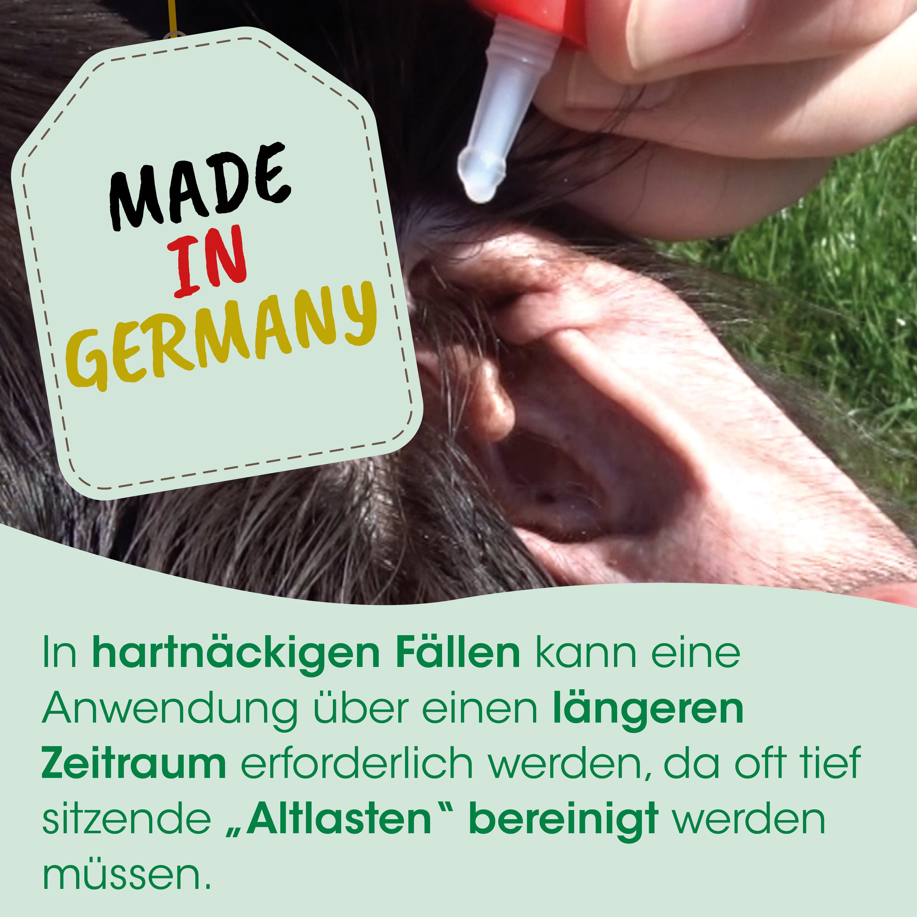 Ohro, Ohrenpflege, Ohrentropfen, Augentropfen, Fläschchen