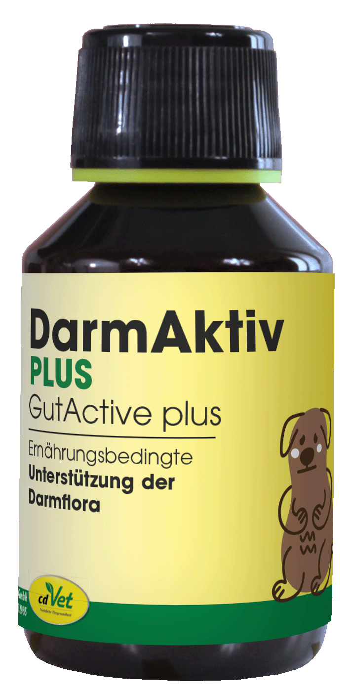 Darmaktiv, GutActive plus, Ergänzung, Darmflora, Tierarzt Produkt