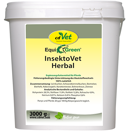 Insektenschutz, InsektoVet, Herbal, Pferdeernährung, Nahrungsergänzung