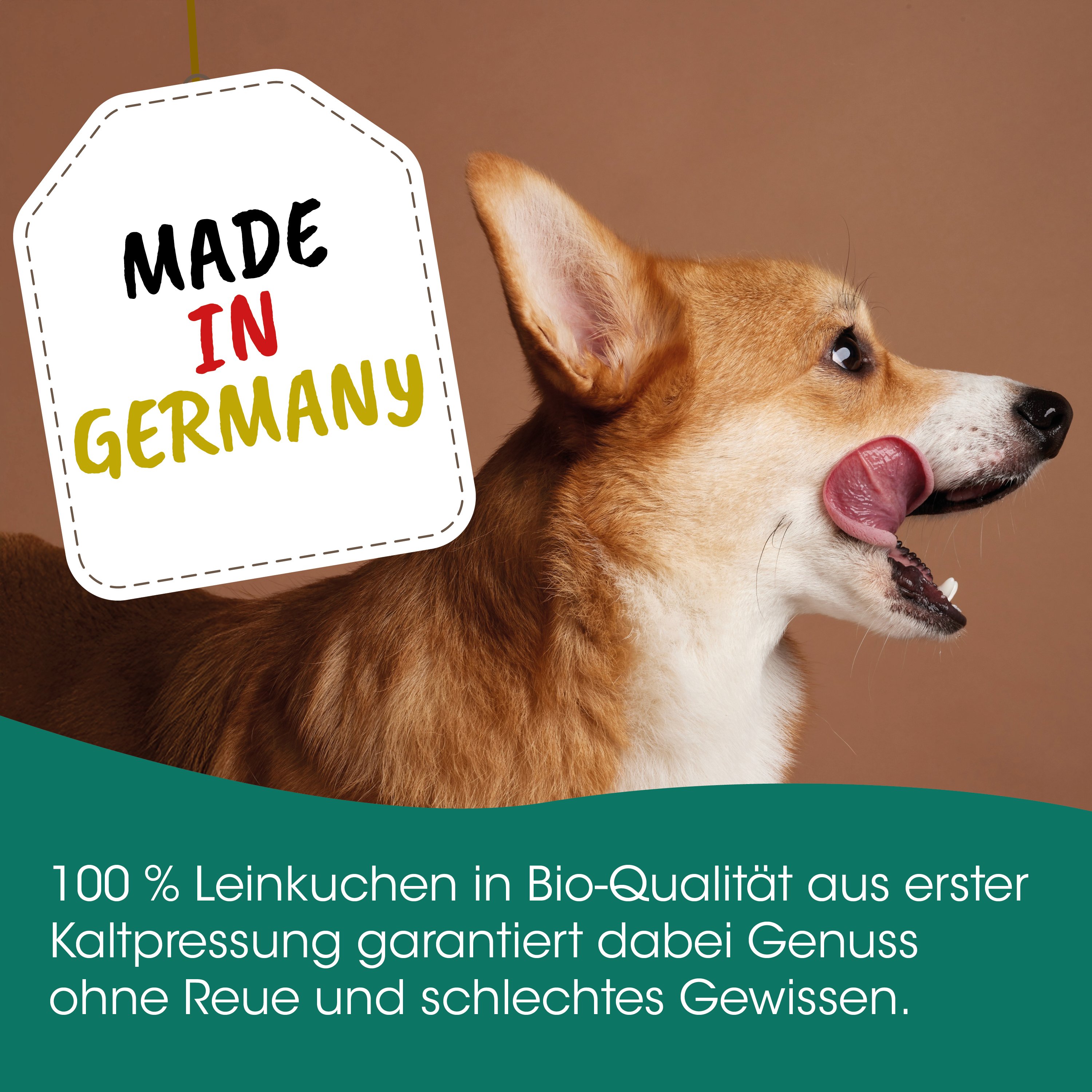 Hund, Backen, Bio-Qualität, Made in Germany, Corgi?