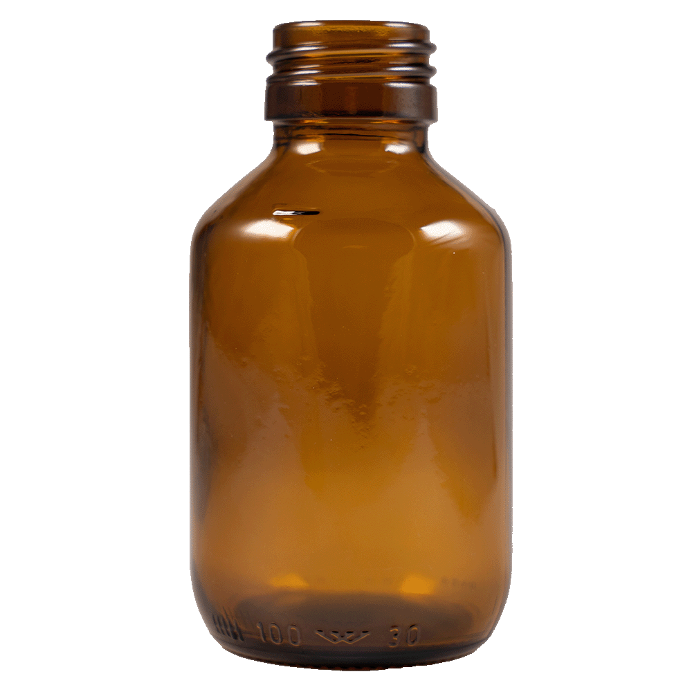 Braunglasflasche 100 ml