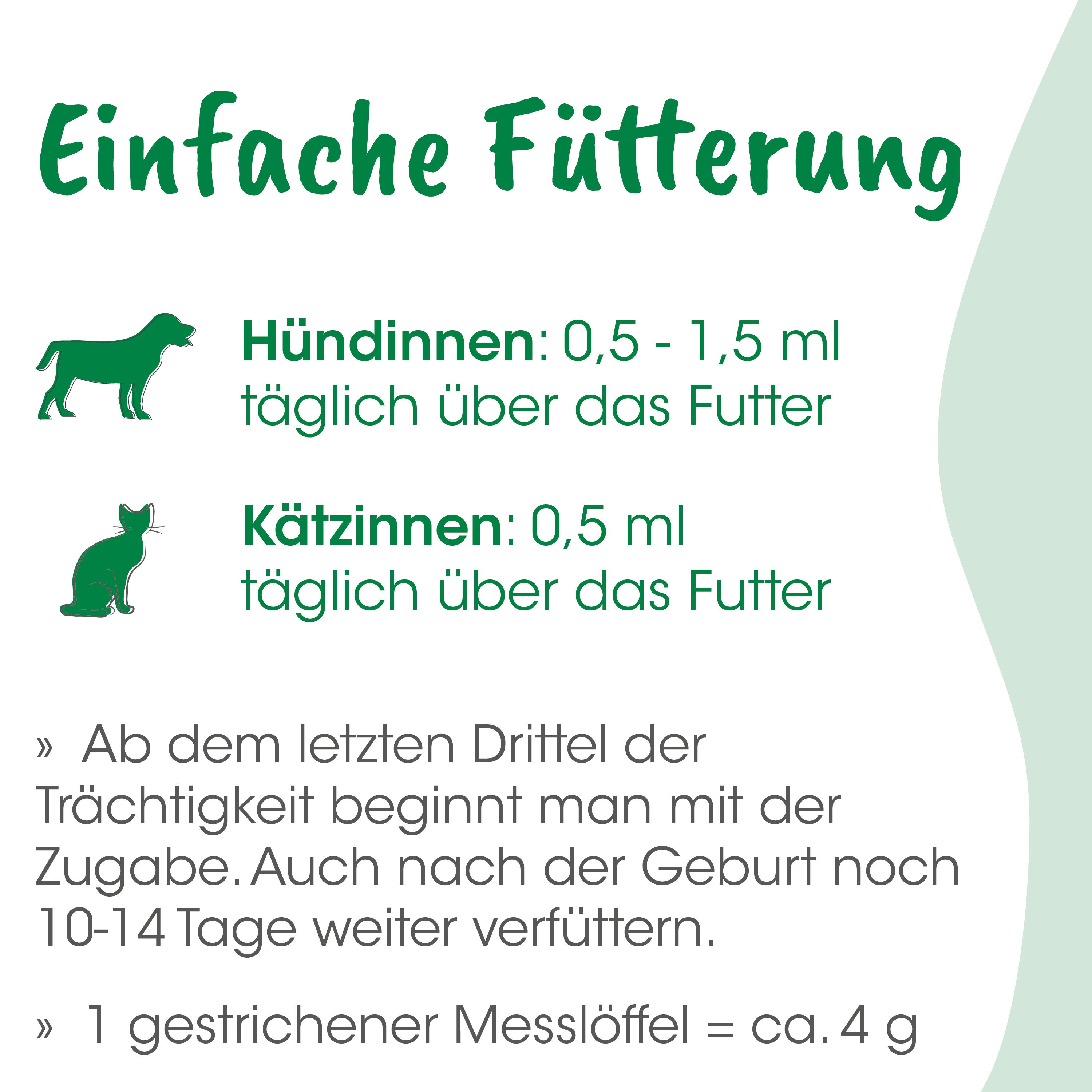 Hund, Katze, Futter, 0,5-1,5 ml, Messlöffel