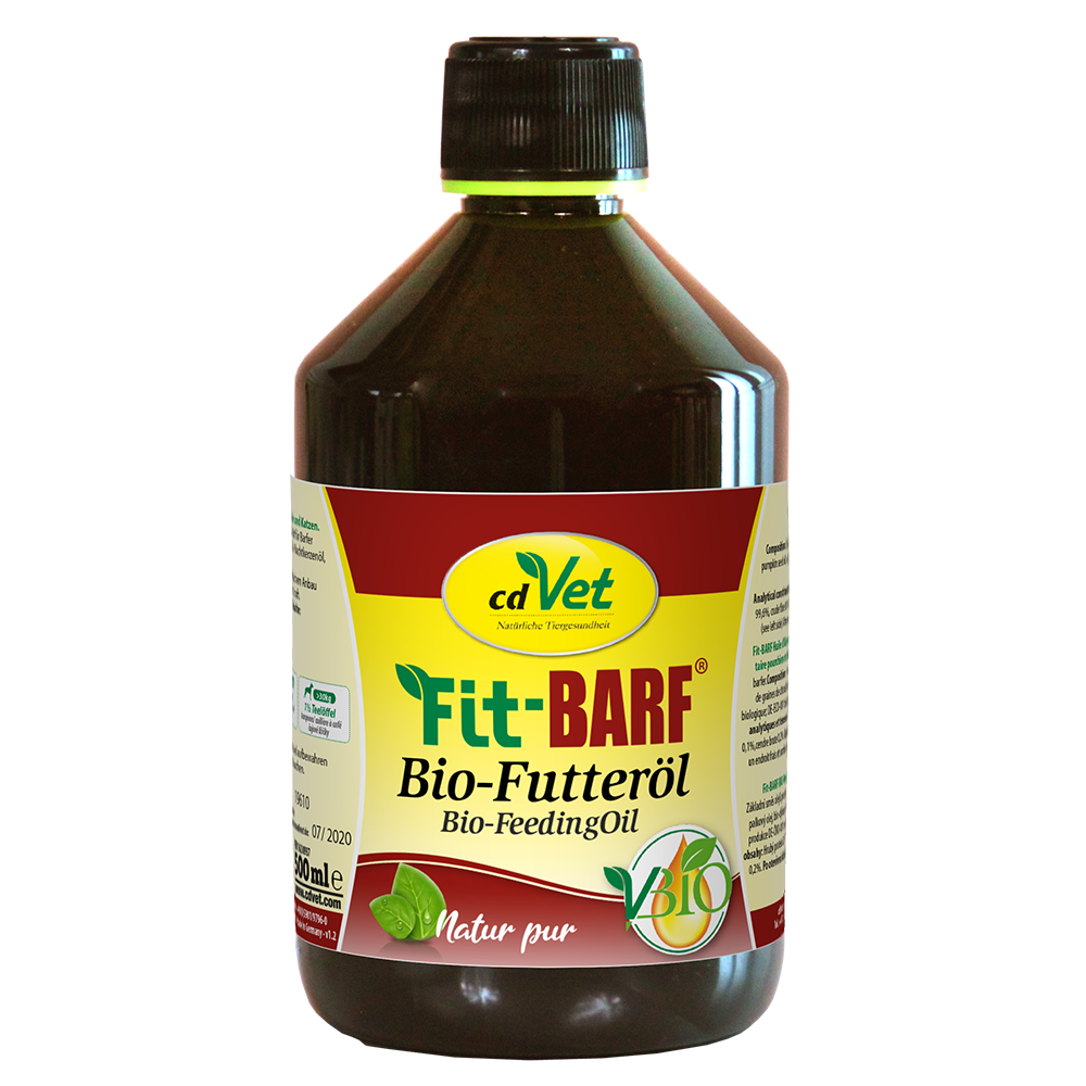 Bio-FeedingOil, Fit-BARF, Futteröl, Bio, Natur pur