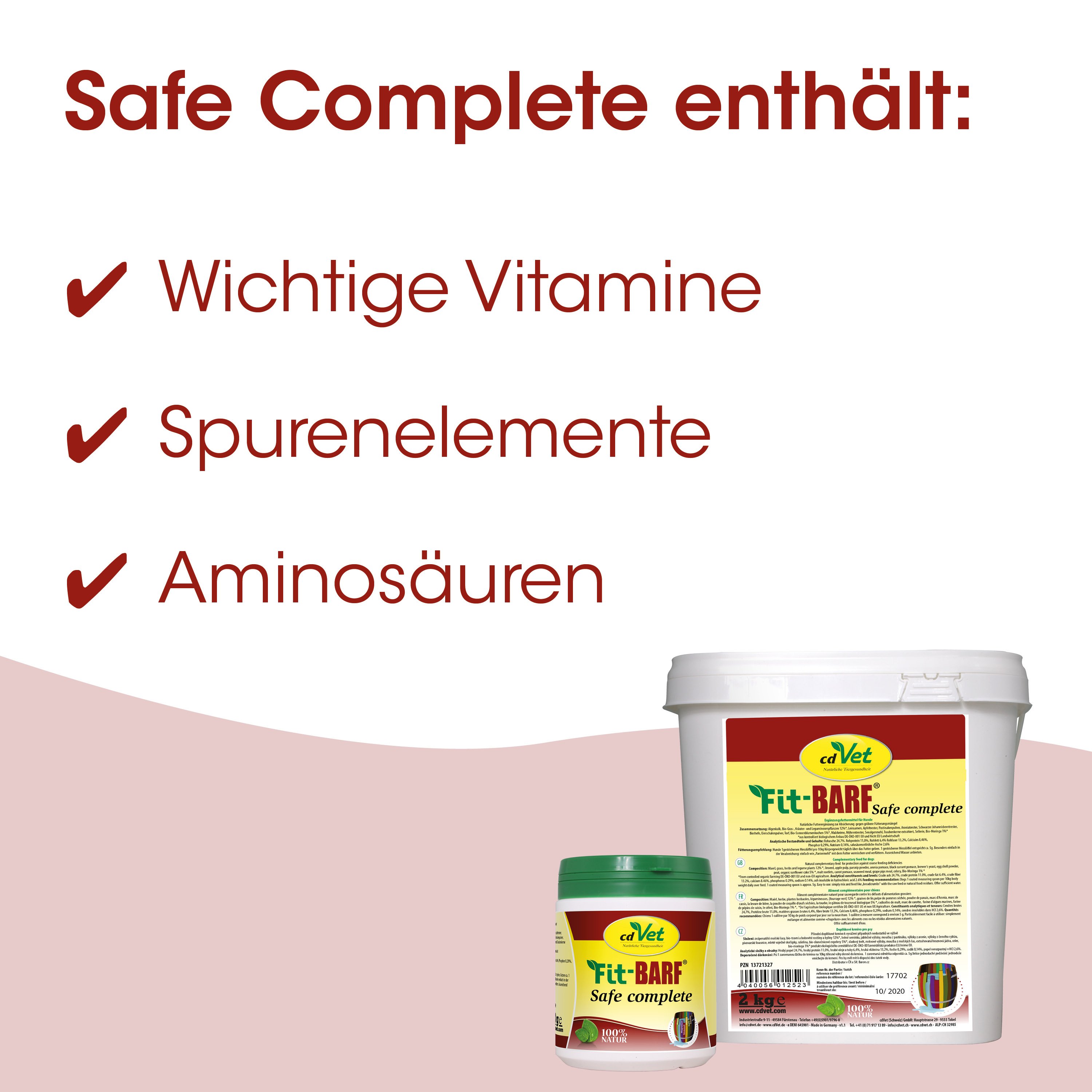 Katzenfutter, Vitamine, Spurenelemente, Aminosäuren, Futterzusatz