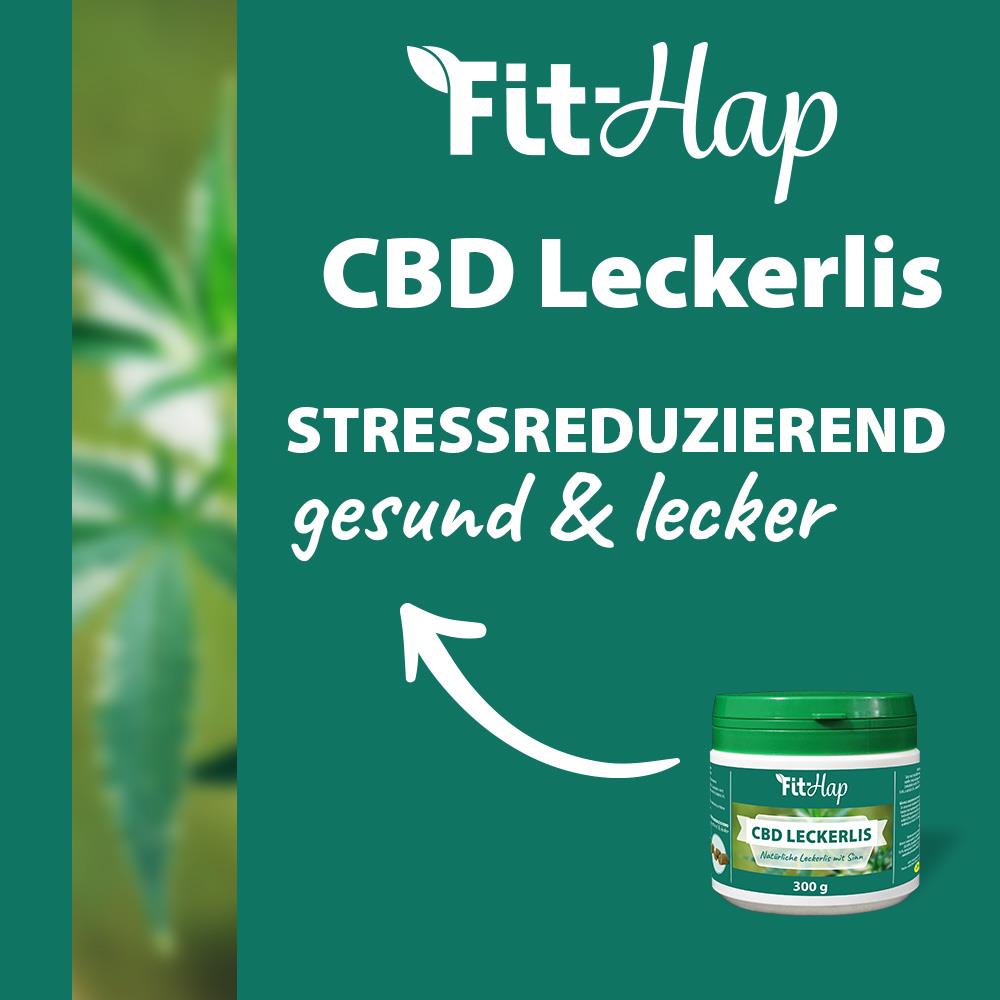 CBD-Leckerli, Hundefutter, 300 g, grüne Dose