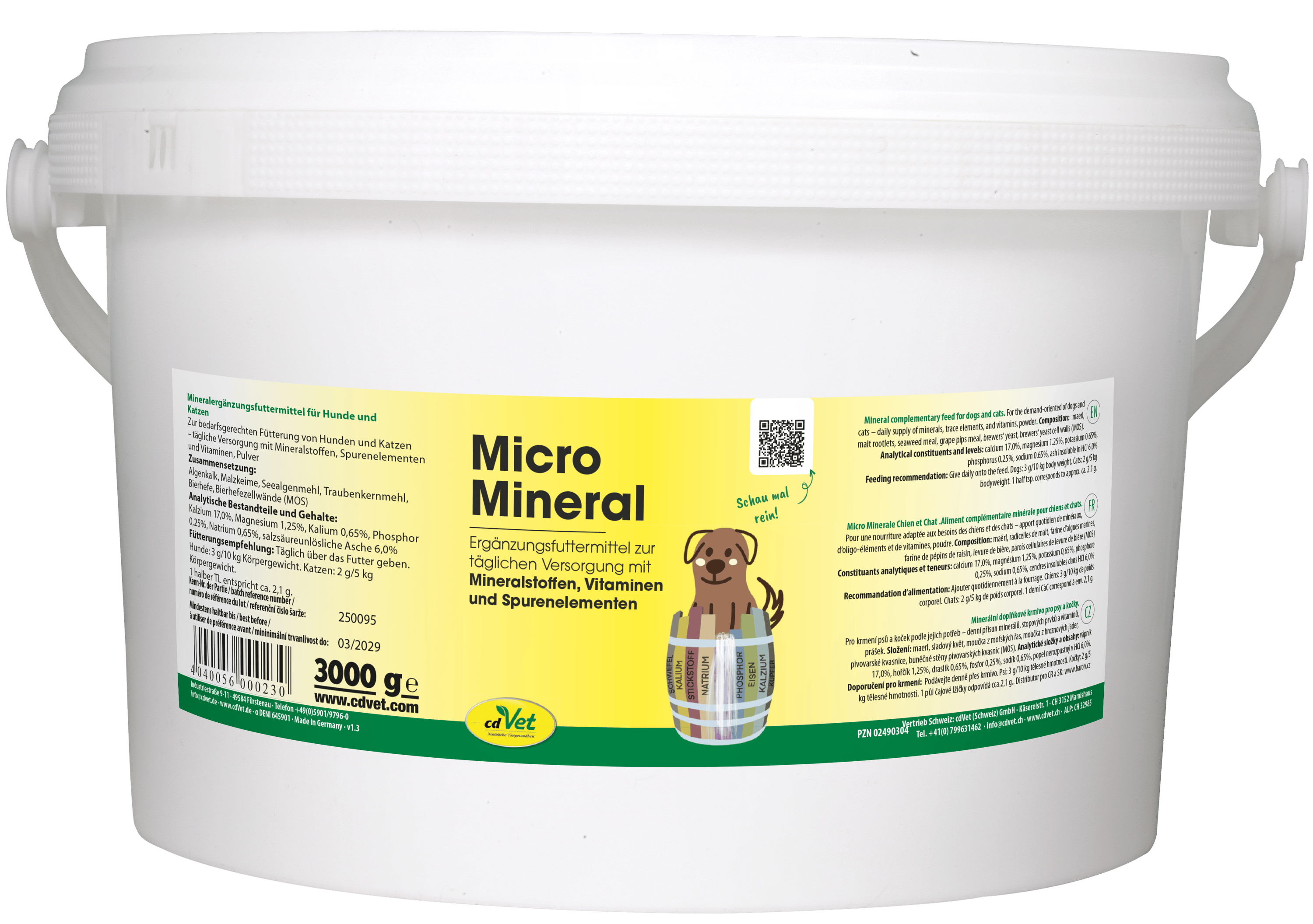 MicroMineral Hund & Katze 3 kg