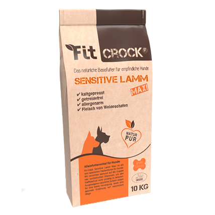 Fit-Crock Sensitive Agneau Maxi 10 kg