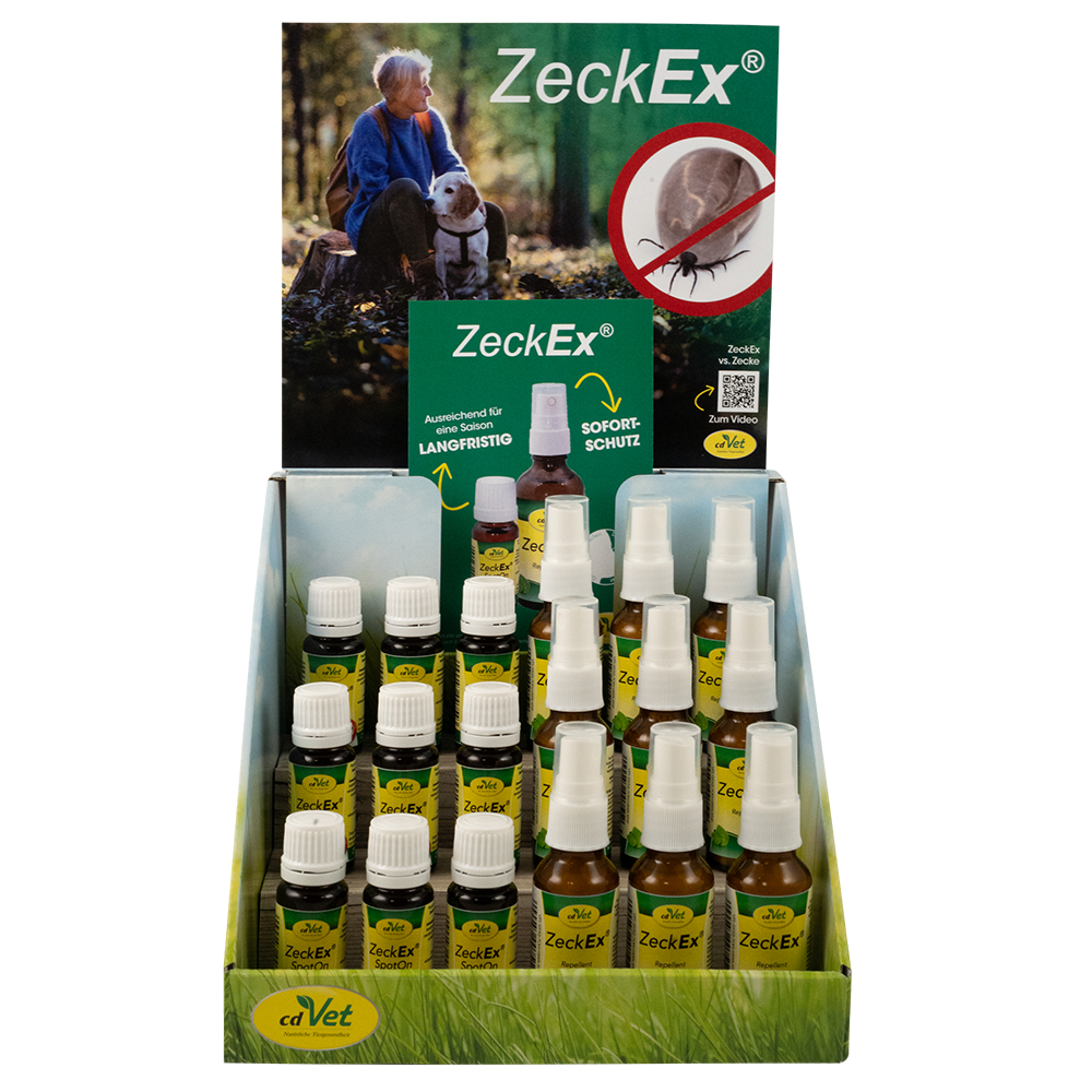 ZeckEx, Insektenschutz, Fläschchen, Spray, Tiermedizin