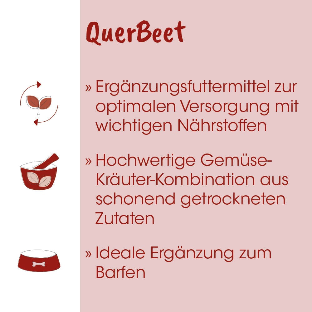 Ergänungsfuttermittel, Nahrungsergänzung, getrocknete Zutaten, Gemüse-Kräuter, Barfen