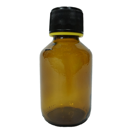 Braunglasflasche 100 ml
