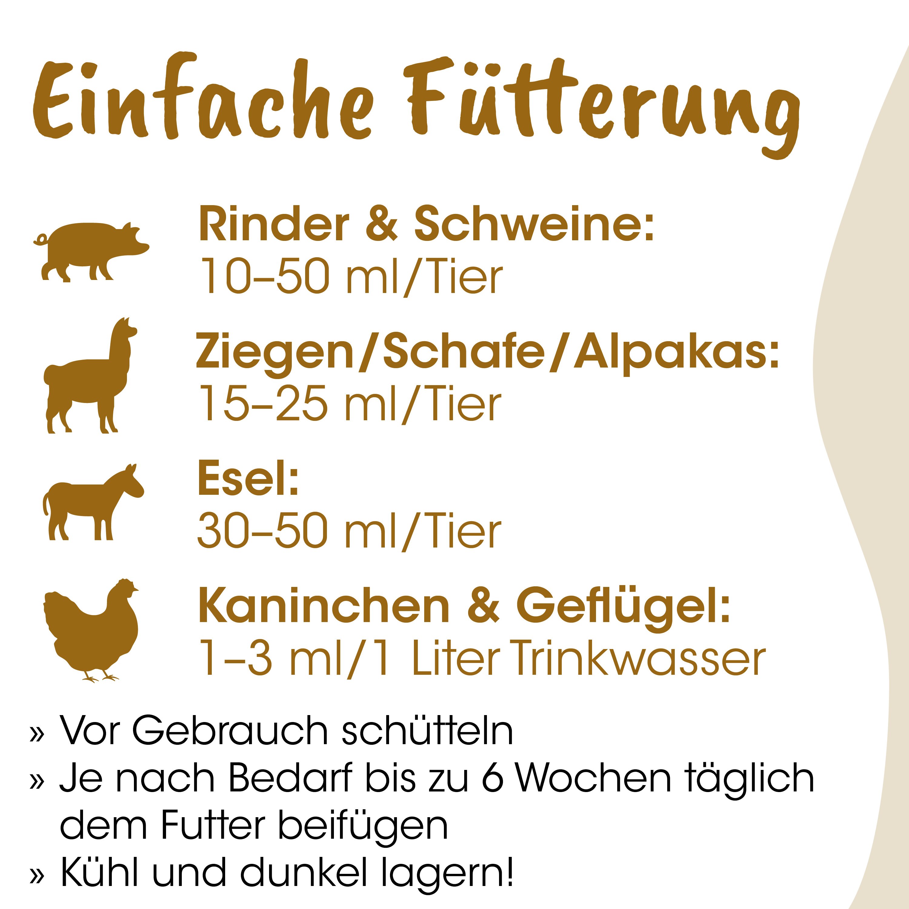 Futter, Tierfutter, Rind, Schafe, Ziegen