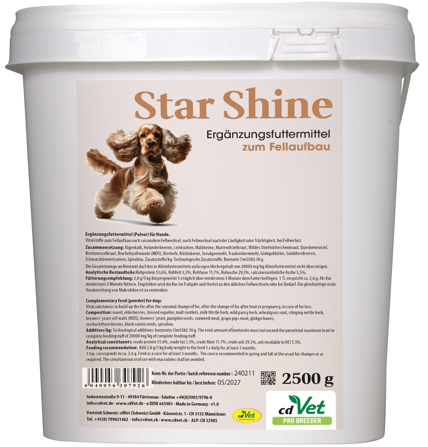 ProBreeder Star Shine 2,5 kg