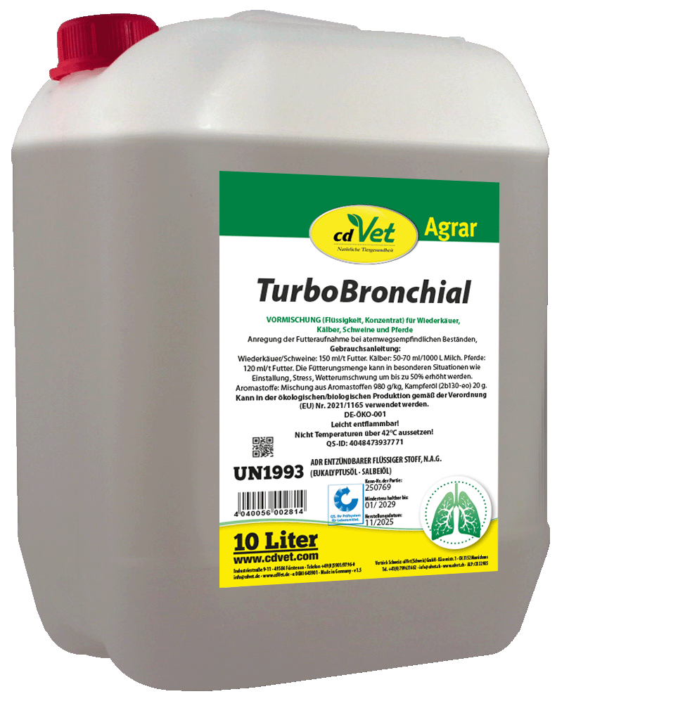 TurboBronchial, Wurmbehandlung?, Flüssigkeit, 10 Liter, Agrar