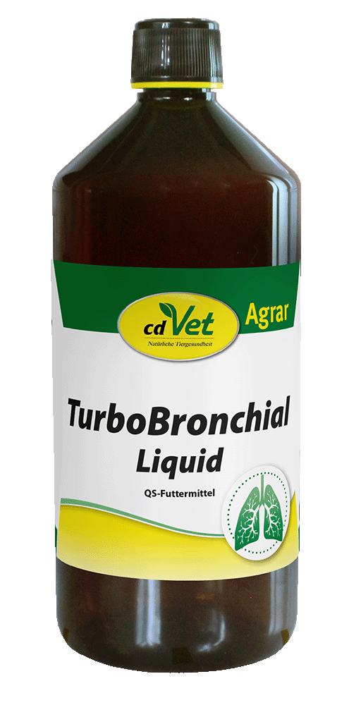 TurboBronchial, Flüssig, Futterzusatz, OS-Futtermittel, Tiergesundheit