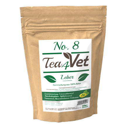 Tea4Vet No 8 Lever 150 g