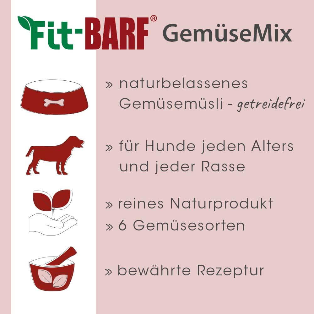 Fit-BARF GemüseMix 450 g