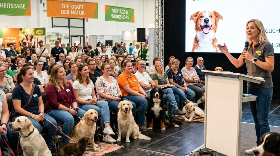 Veranstaltung, Vorträge, Publikum, Hund, Stage/Podium