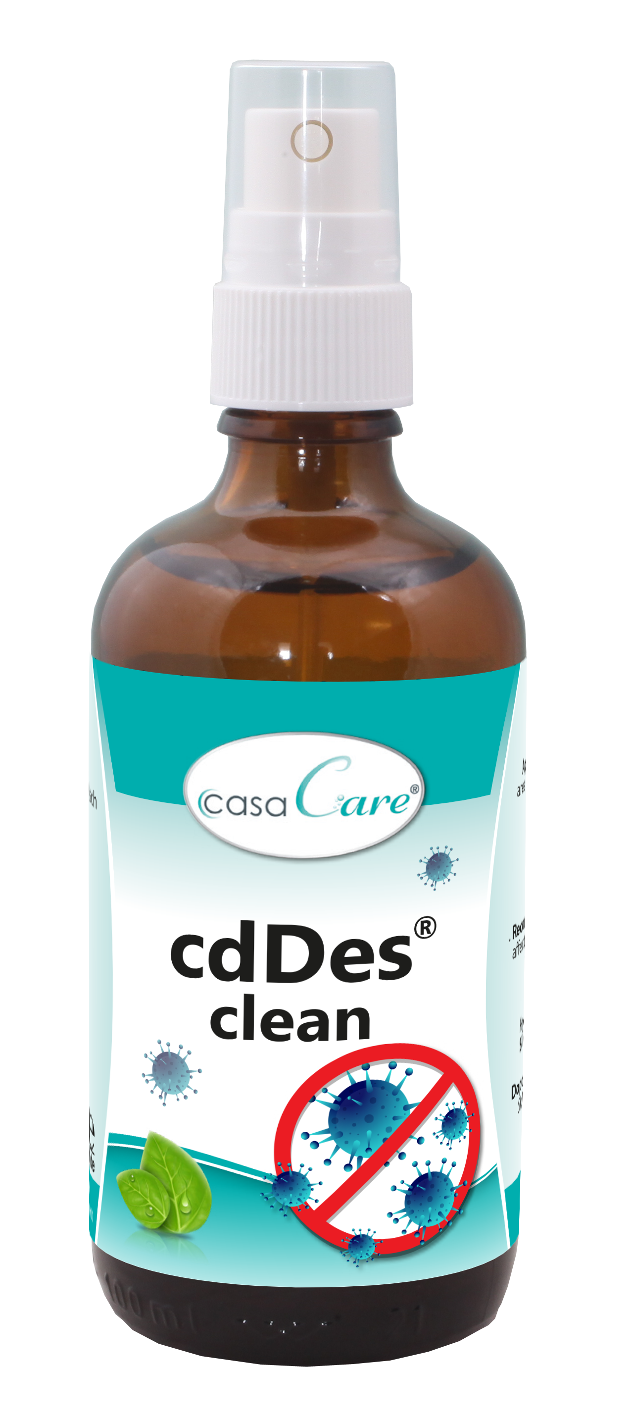 casaCare cdDes clean 100 ml avec Tête de Pulvérisation