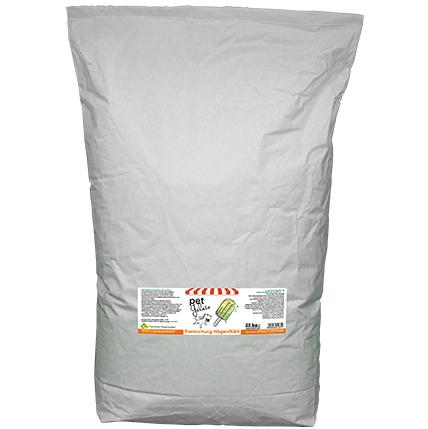 Tierstreu, Kunststoffsack, weißer Sack, Sackverpackung
