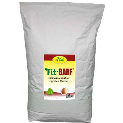 Eierschalenpulver, Eierschalenpulver, 25 kg, Fit-Bare, Eierschalenpulver
