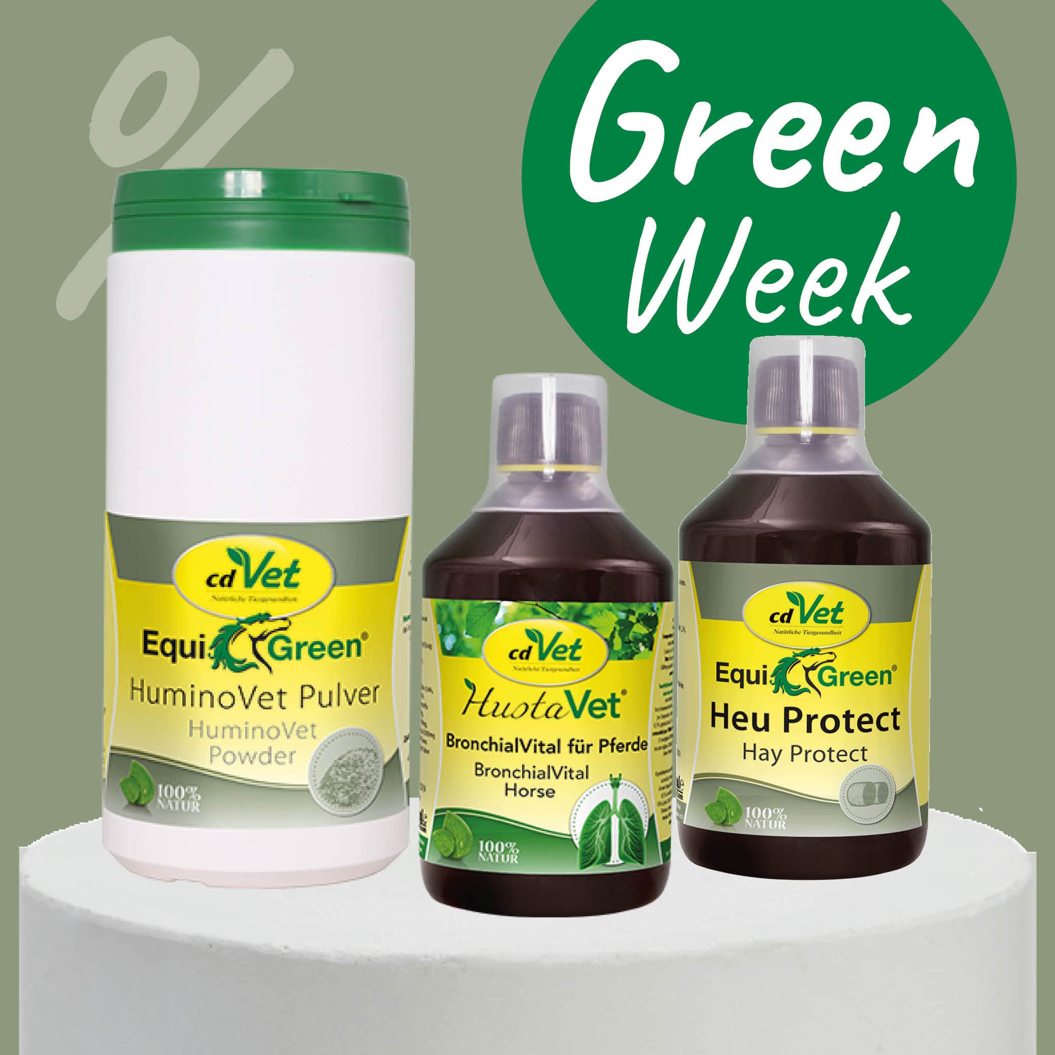 GreenWeek Atemwege Set Pferd