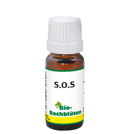 S.O.S, Bachblüten, Bio-Bachblüten, Notfalltropfen, Pflanzenbasierte Mischung
