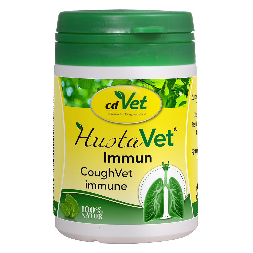 Kaugerätsel, Hustavet Immune, CoughVet immune, Lunge, Naturprodukt