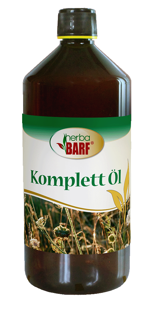 Komplettöl, Öl, Biologisch?, HerbaBARF?, Flasche