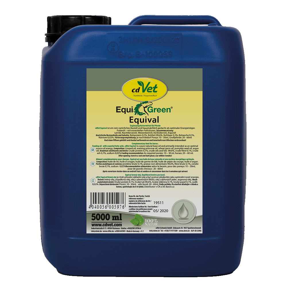 Eimer, 5000 ml, Futterzusatz, Bio-Formulierung, Equival-Green