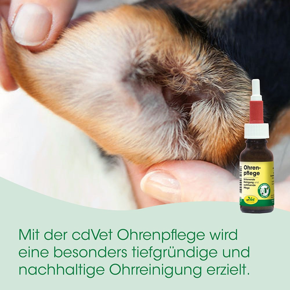Ohrenpflege, Ohrenträger, Flasche, Spray, Tierarztbedarf