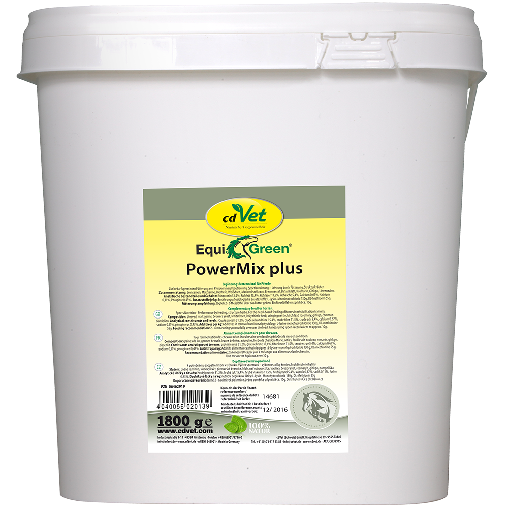 CdVet Equi Green Ross Eregulat 2 Kg, Integratore Naturale Per Cavalle In Calore, Con Pepe E Avena Verde, 100% Naturale