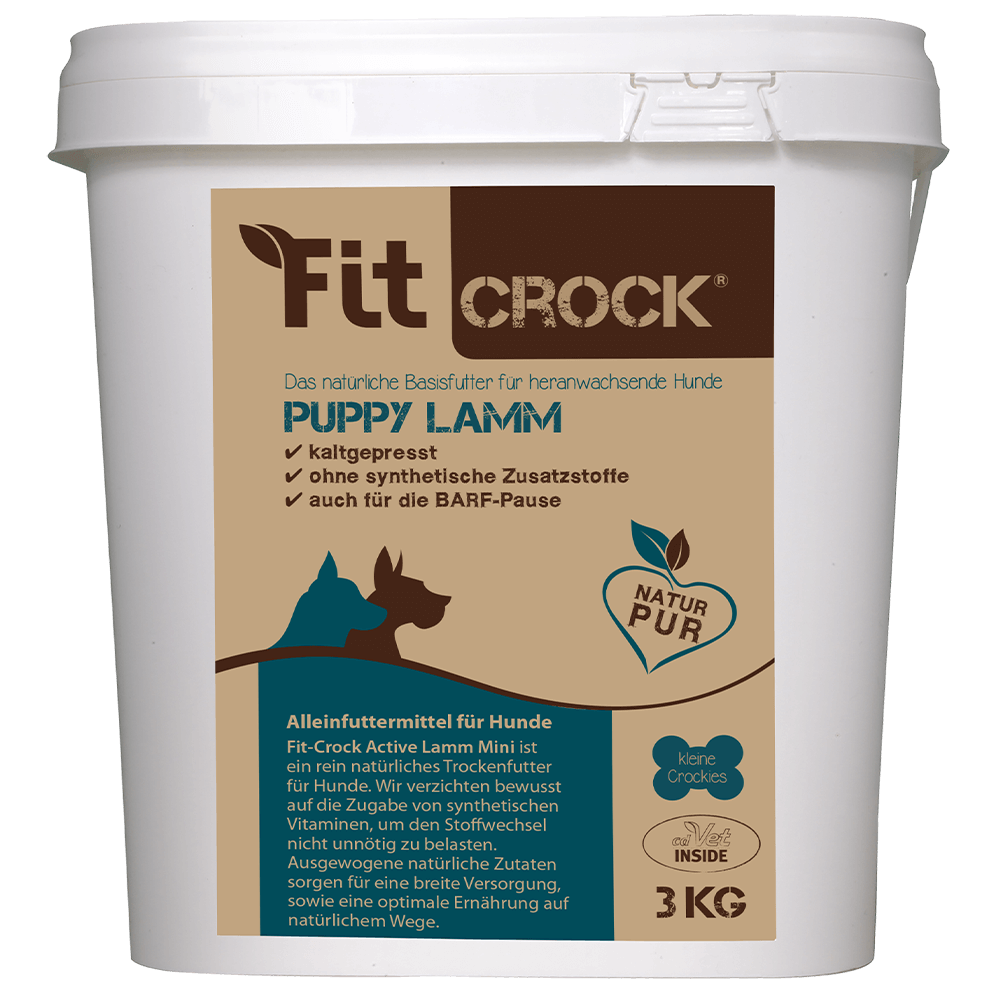 Fit-Crock Puppy Lamm | kaltgepresstes Trockenfutter